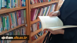 بازدید از کتابخانه حوزه علمیه فاطمه زهرای اطهر (س) ایلام  2