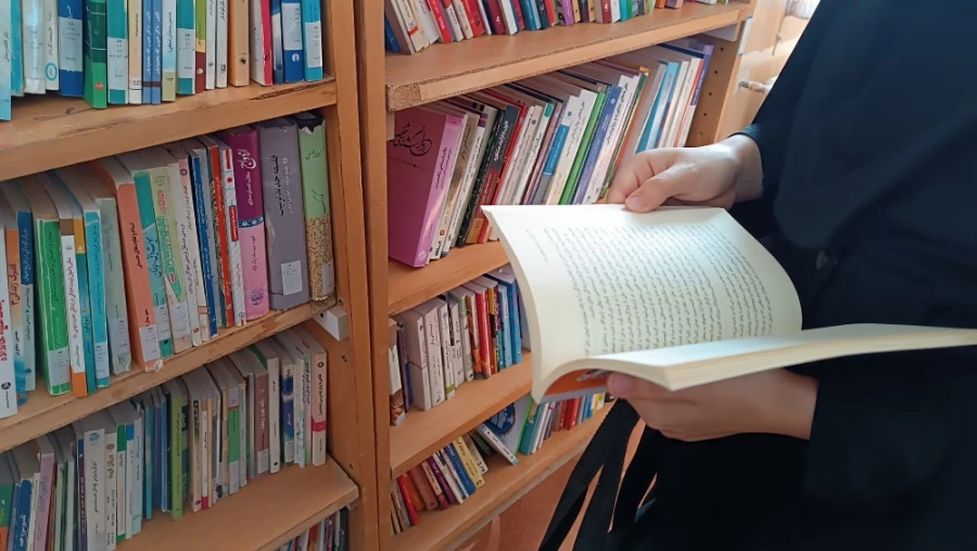 بازدید از کتابخانه حوزه علمیه فاطمه زهرای اطهر (س) ایلام  2