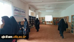 بازدید از کتابخانه حوزه علمیه فاطمه زهرای اطهر (س) ایلام  2