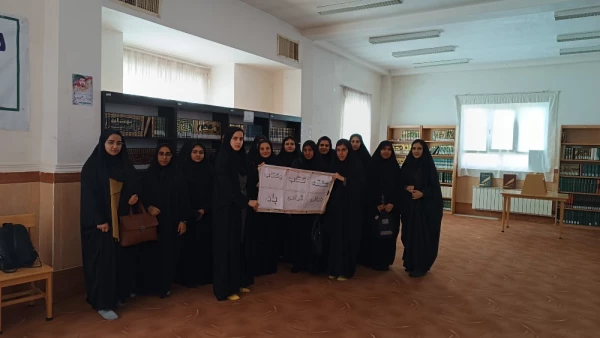 بازدید از کتابخانه حوزه علمیه فاطمه زهرای اطهر (س) ایلام  2