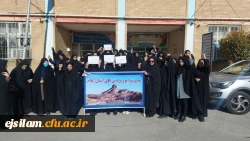 تجمع اعتراض آمیز اساتید، کارکنان و دانشجومعلمان پردیس امام جعفرصادق(ع) در حمایت از مردم مظلوم غزه
 2