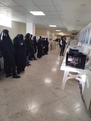 بازدید جمعی از دانشجومعلمان پردیس امام جعفر صادق (ع) از پارک علم و فناوری ایلام  2