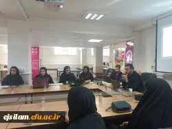 بازدید جمعی از دانشجومعلمان پردیس امام جعفر صادق (ع) از پارک علم و فناوری ایلام  2