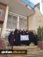 بازدید دانشجومعلمان پردیس امام جعفر صادق (ع) از کتابخانه عمومی شهر ایلام 2