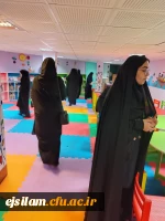 بازدید دانشجومعلمان پردیس امام جعفر صادق (ع) از کتابخانه عمومی شهر ایلام 2