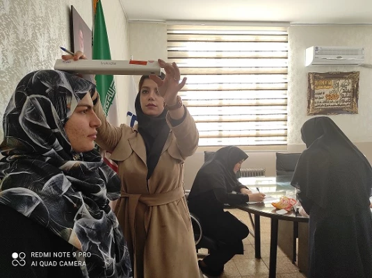 استقرار ایستگاه سلامت در پردیس امام جعفرصادق(ع) به مناسبت هفته ملی سلامت زنان  2