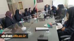 نشست نمایندگان محترم نهاد مقام معظم رهبری با کارشناس فرهنگی اجتماعی و دانشجومعلمان پردیس امام جعفرصادق(ع) 2