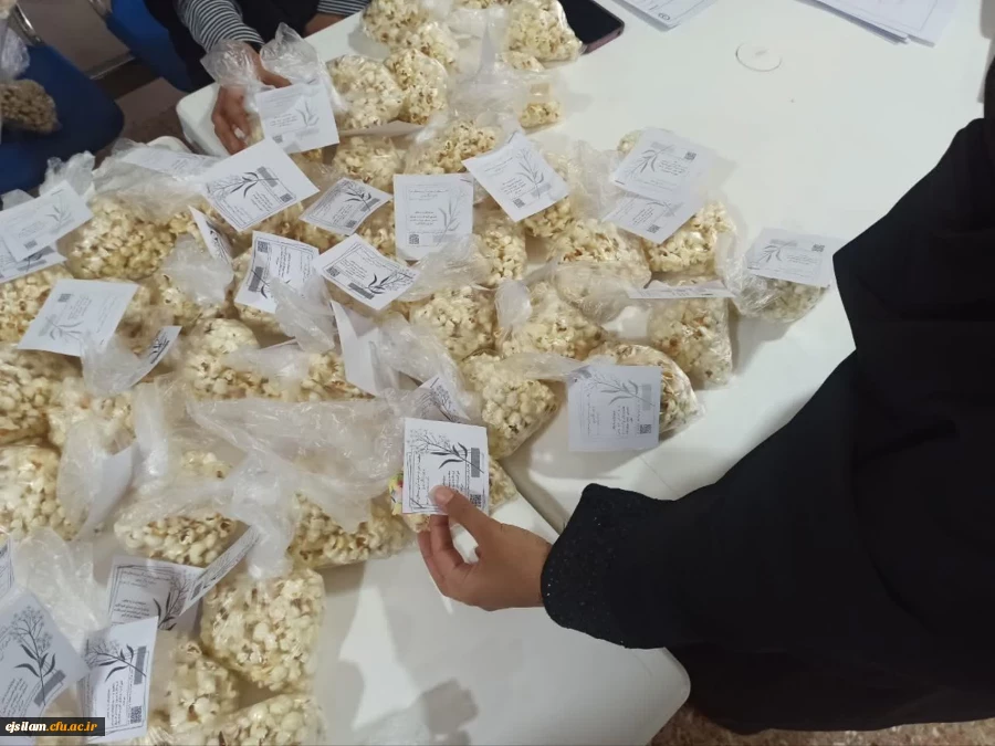 برگزاری برنامه دوشنبه های قرآنی کانون قرآن و عترت پردیس امام جعفر صادق (ع) همراه با توزیع رزق معنوی بین دانشجومعلمان 2