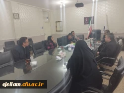 بازدید گروه نظارت و ارزیابی دانشگاه ایلام از بخش های مختلف پردیس امام جعفر صادق (ع) 2