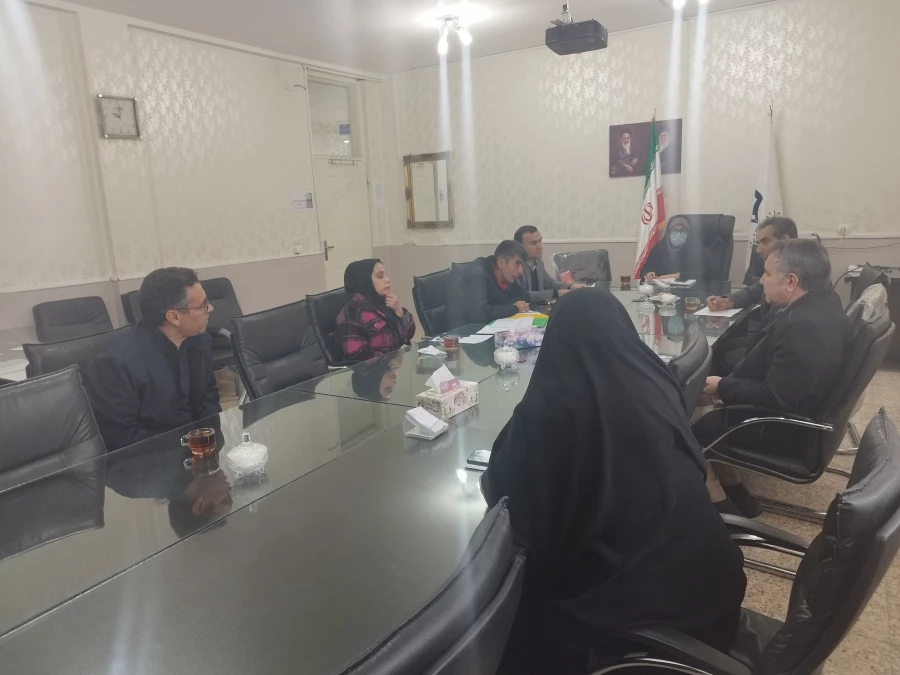 بازدید گروه نظارت و ارزیابی دانشگاه ایلام از بخش های مختلف پردیس امام جعفر صادق (ع) 2