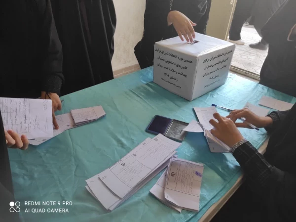 برگزاری هفتمین دوره انتخابات شورای مرکزی کانون دانشجویی همیاران بهداشت و سلامت جسم و روان 2