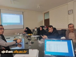 برگزاری شورای مدیریت، نظارت، ارزیابی و توسعه منابع دانشگاه فرهنگیان ایلام 3