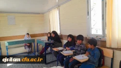 بازدید دانشجومعلمان پردیس امام جعفرصادق(ع) از مدارس چند پایه 2