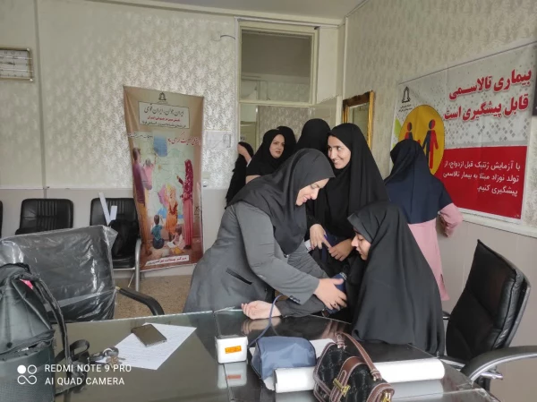 برپایی ایستگاه سلامت به مناسبت هفته سراهای دانشجویی در پردیس امام جعفرصادق(ع)  2