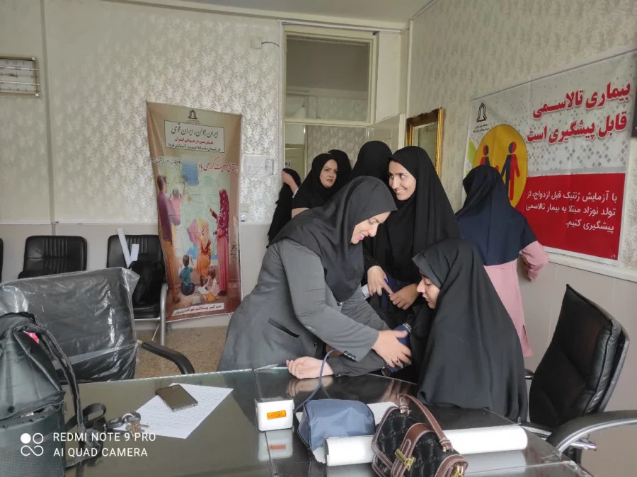 برپایی ایستگاه سلامت به مناسبت هفته سراهای دانشجویی در پردیس امام جعفرصادق(ع)  2