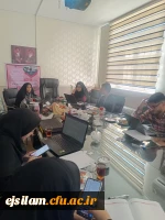 ادامه  برگزاری  کارگاه های  توجیهی در خصوص توانمند سازی دانشجو معلمان برگزیده جشنواره تدریس برتر جهت شرکت در مسابقات منطقه ای 5