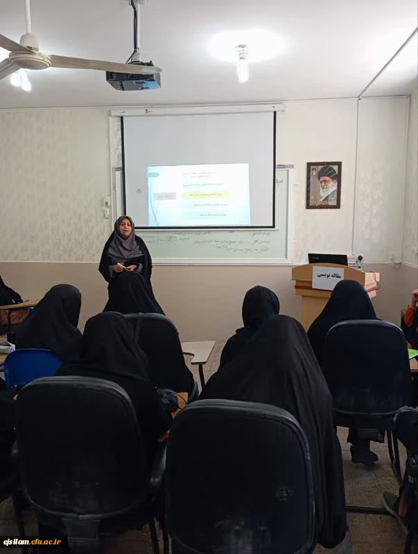 برگزاری جلسه اول کارگاه مقاله نویسی 4