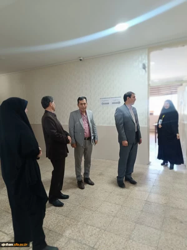 بازدید معاونت محترم توسعه و منابع انسانی اداره کل آموزش و پرورش استان ایلام ،جناب آقای عبدی،از فرایند ارزیابی داوطلبان ورود به دانشگاه فرهنگیان در پردیس امام جعفر صادق(ع) 2