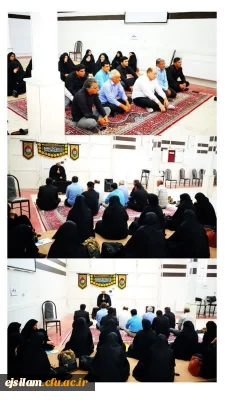 برپایی مراسم سوگواری سلار شهیدان امام حسین(ع) در پردیس امام جعفر صادق(ع)