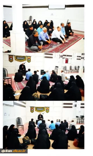 برپایی مراسم سوگواری سلار شهیدان امام حسین(ع) در پردیس امام جعفر صادق(ع)