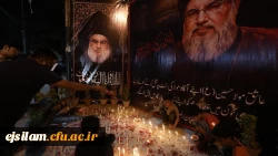 شهادت مجاهد فی سبیل الله حضرت حجت الاسلام والمسلمین سیدحسن نصرالله، دبیرکل فقید حزب الله لبنان را به همه ی آزادگان جهان و مسلمانان به خصوص مردم عزیز ایران و لبنان تسلیت باد  2