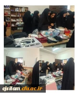 بازدید دانشجومعلمان پردیس امام جعفر صادق(ع) از نمایشگاه حوزه علمیه خواهران استان 2