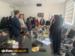 مراسم تودیع و معارفه معاون آموزشی، پژوهشی و فرهنگی پردیس امام جعفر صادق علیه السلام  3