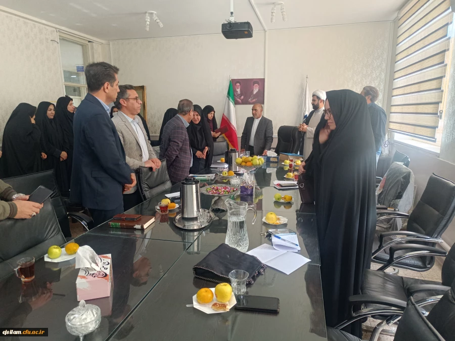 مراسم تودیع و معارفه معاون آموزشی، پژوهشی و فرهنگی پردیس امام جعفر صادق علیه السلام  3