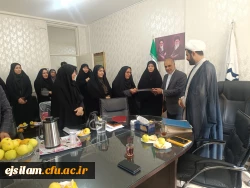 مراسم تودیع و معارفه معاون آموزشی، پژوهشی و فرهنگی پردیس امام جعفر صادق علیه السلام  7