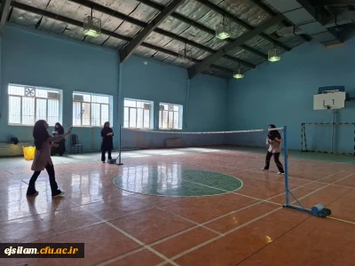 برگزاری مسابقات بدمینتون