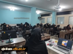 کارگاه کارکرد هوش مصنوعی در پژوهش برای دانشجویان دختر در پردیس امام جعفر صادق (ع) برگزار شد 2