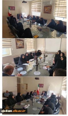 نشست صمیمی سرپرست مدیریت امور پردیس های استانی با همکاران پردیس امام جعفر صادق(ع)