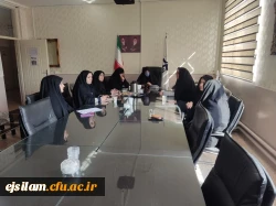 جلسه شورای پردیس امام جعفر صادق با حضور اعضای شورا در محل دفتر سرپرست محترم پردیس برگزار شد 2