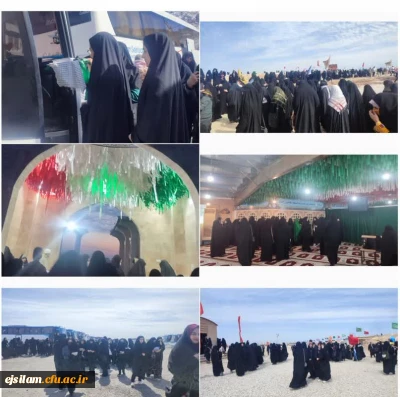 بازدید کاروان راهیان نور پردیس امام جعفرصادق(ع) از مناطق عملیاتی جنوب کشور