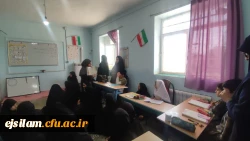 بازدید دانشجومعلمان پردیس امام جعفر صادق (ع) از کلاس های چندپایه مدارس شهرستان ایلام 2