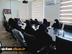 سومین جلسه شورای پردیس امام جعفر صادق (ع) با حضور اعضای شورا برگزار شد 2