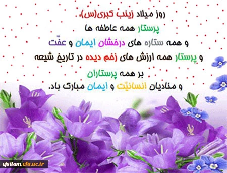 سالروز ولادت حضرت زینب (س) و روز پرستار گرامی باد. 2