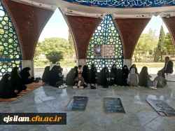 مراسم غبارروبی و عطرافشانی مزار شهید حمید زرگوش برگزار شد 2